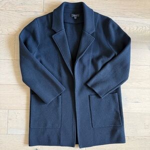 J. Crew Open Front Sweater Blazer Black XS